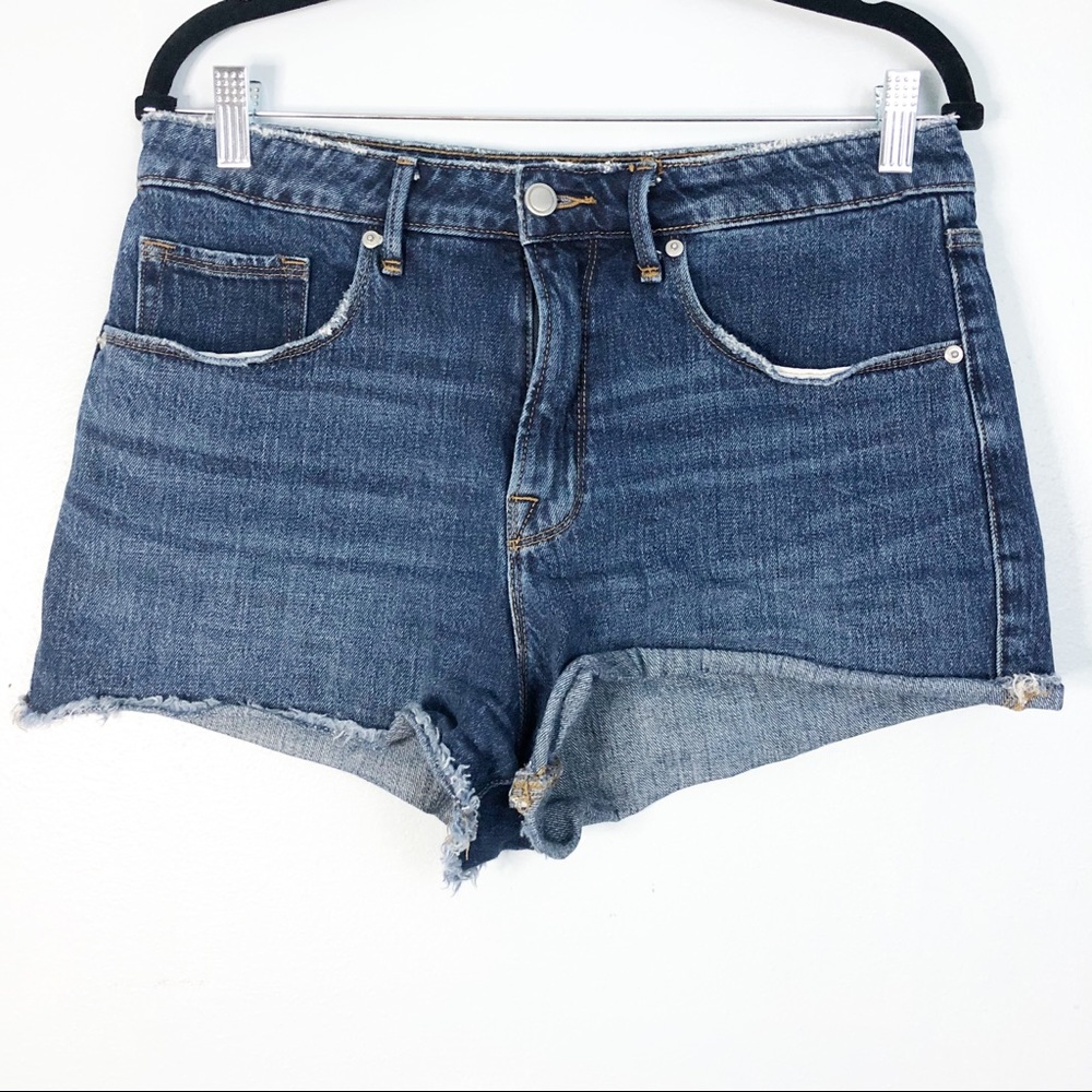 Good American Good Vintage High Rise Jean Shorts